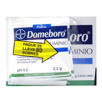 Domeboro  ( Acetato De Aluminio ) X 30 Sobres